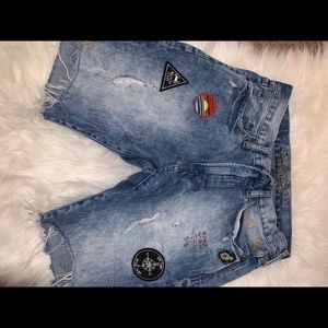 American eagle outfitters jean shorts